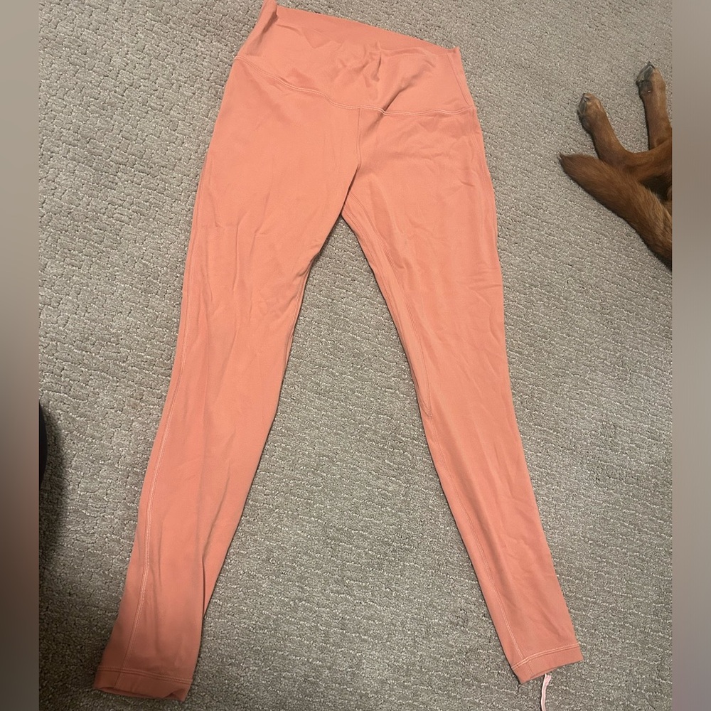 Lululemon pale pink leggings
